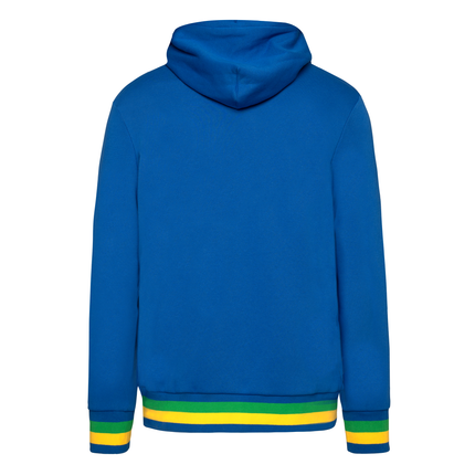 Ayrton Senna Collegiate Blue Hoody