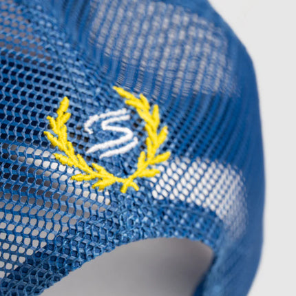 Ayrton Senna Senninha Navy Trucker Cap