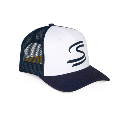 Ayrton Senna Logo Trucker Cap