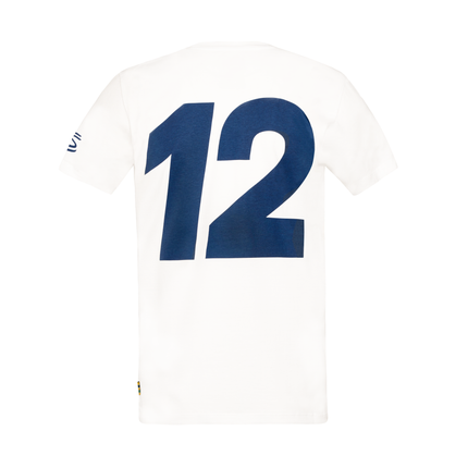 Aytron Senna White Stripe T-Shirt