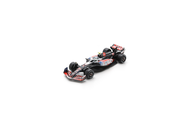Haas F1 Team Spark Model Nico Hulkenberg USA GP 1/64 Scale Model Racing Car 2024