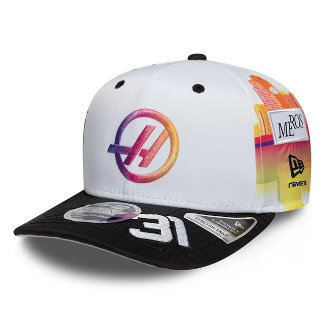 Haas F1 Team New Era Esteban Ocon Drivers Miami GP Baseball Cap 2026