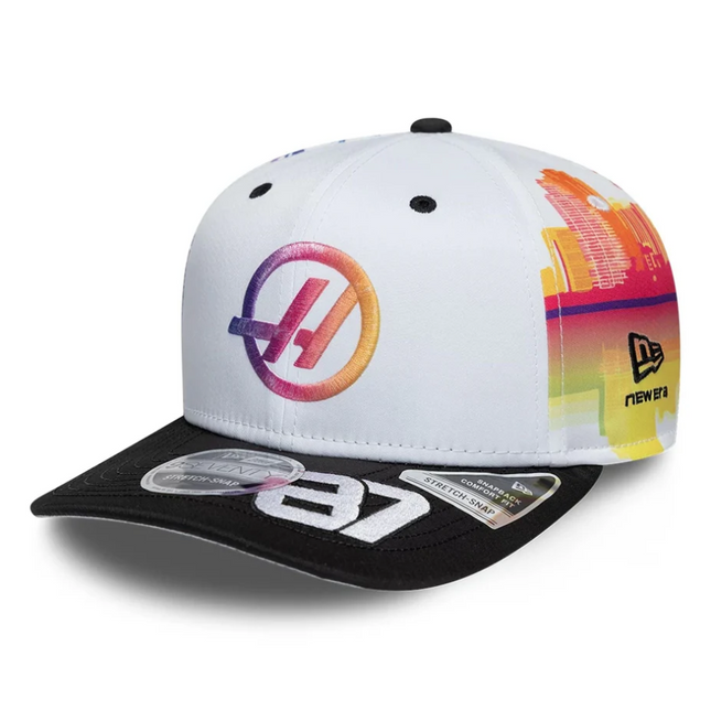 Haas F1 Team New Era Oliver Bearman Drivers Miami GP Baseball Cap 2026