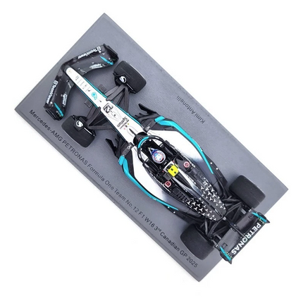 Mercedes AMG Petronas F1 Team Spark Model Kimi Antonelli 3rd Place Canada GP 1/43 ScaleModel Racing Car