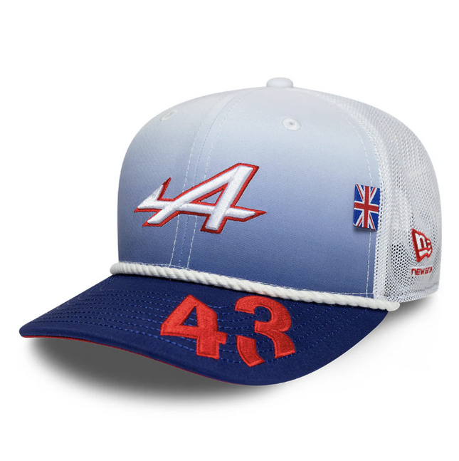 Alpine F1 Team New Era Franco Colapinto Drivers Silverstone GP Baseball Cap 2026