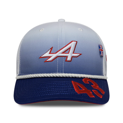 Alpine F1 Team New Era Franco Colapinto Drivers Silverstone GP Baseball Cap 2026