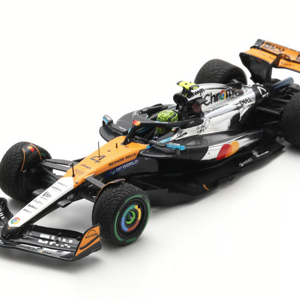 McLaren F1 Team Spark Model Lando Norris Silverstone GP 1/43 Scale Model Car 2025