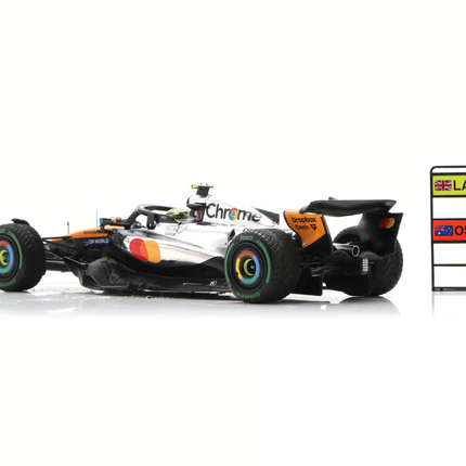 McLaren F1 Team Spark Model Lando Norris Silverstone GP 1/43 Scale Model Car 2025
