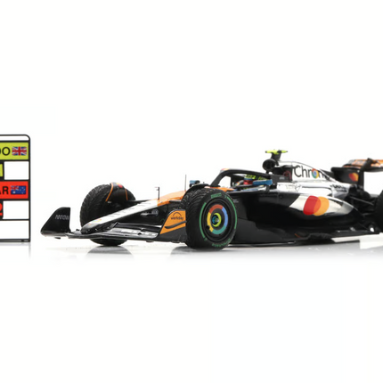 McLaren F1 Team Spark Model Lando Norris Silverstone GP 1/43 Scale Model Car 2025