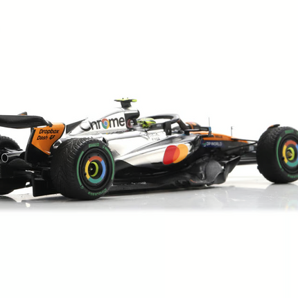 McLaren F1 Team Spark Model Lando Norris Silverstone GP 1/43 Scale Model Car 2025