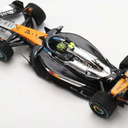 McLaren F1 Team Spark Model Lando Norris Silverstone GP 1/43 Scale Model Car 2025