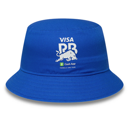 Visa Cash App Racing Bulls F1 Team New Era Essentials Bucket Hat