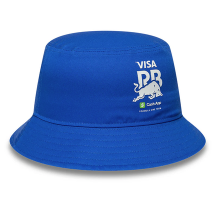 Visa Cash App Racing Bulls F1 Team New Era Essentials Bucket Hat