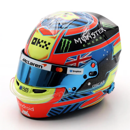McLaren F1 Spark Model Oscar Piastri 2026 1/5 Scale Mini Helmet