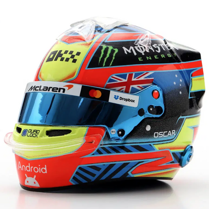 McLaren F1 Spark Model Oscar Piastri 2026 1/5 Scale Mini Helmet
