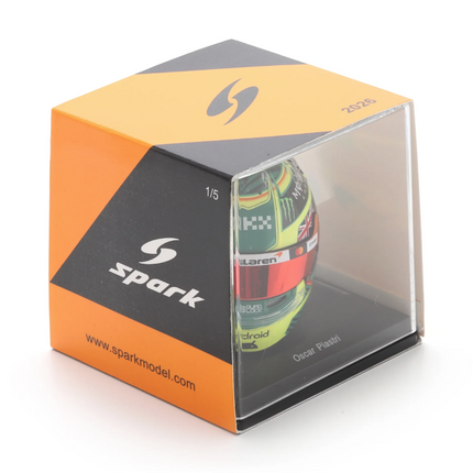McLaren F1 Spark Model Oscar Piastri Australian GP 2026 1/5 Scale Mini Helmet