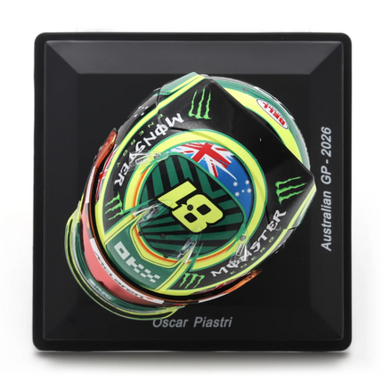 McLaren F1 Spark Model Oscar Piastri Australian GP 2026 1/5 Scale Mini Helmet