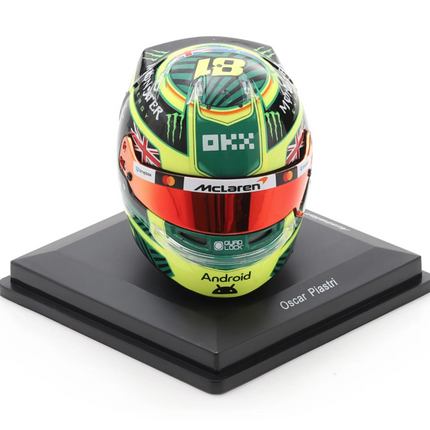McLaren F1 Spark Model Oscar Piastri Australian GP 2026 1/5 Scale Mini Helmet