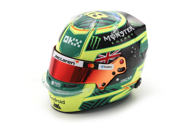 McLaren F1 Spark Model Oscar Piastri Australian GP 2026 1/5 Scale Mini Helmet