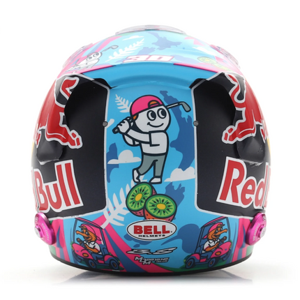 Visa Cash App Racing Bulls F1 Team Liam Lawson Singapore GP 1/5 Scale Mini Helmet 2025