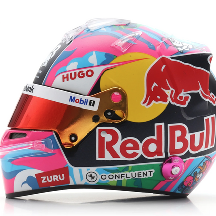 Visa Cash App Racing Bulls F1 Team Liam Lawson Singapore GP 1/5 Scale Mini Helmet 2025