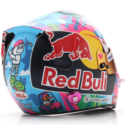 Visa Cash App Racing Bulls F1 Team Liam Lawson Singapore GP 1/5 Scale Mini Helmet 2025