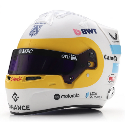 Alpine F1 Spark Model Franco Colapinto USA GP 2026 1/5 Scale Mini Helmet