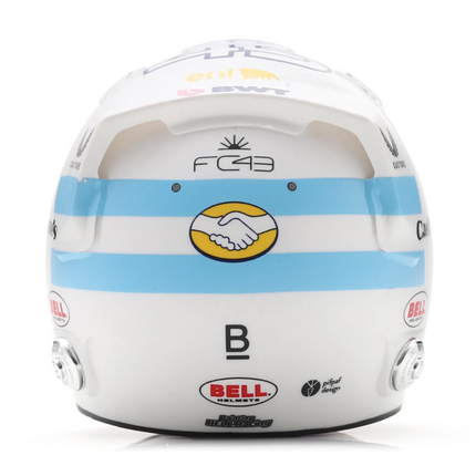 Alpine F1 Spark Model Franco Colapinto USA GP 2026 1/5 Scale Mini Helmet