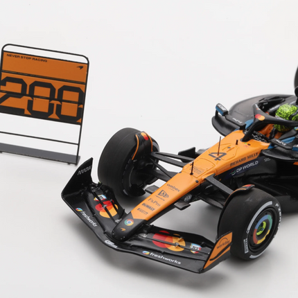 McLaren F1 Team Spark Model Lando Norris Hungarian GP Winner 1/43 Scale Model Car 2025