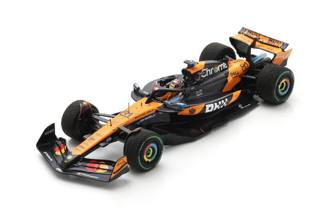 McLaren F1 Team Spark Model Oscar Piastri Belgian GP Winner 1/43 Scale Model Car 2025