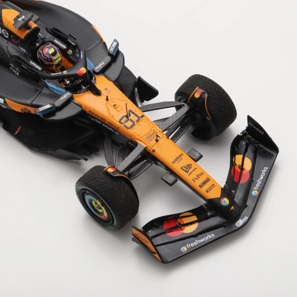 McLaren F1 Team Spark Model Oscar Piastri Belgian GP Winner 1/43 Scale Model Car 2025