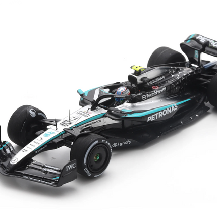 Mercedes F1 Team Spark Model Kimi Antonelli Azerbaijan GP 1/43 Scale Model Car 2025