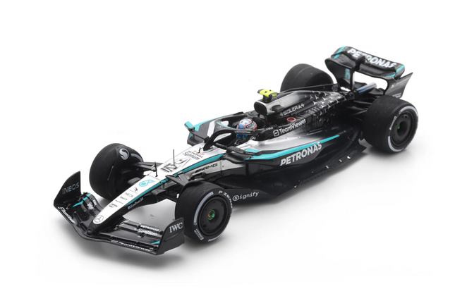 Mercedes F1 Team Spark Model Kimi Antonelli Azerbaijan GP 1/43 Scale Model Car 2025