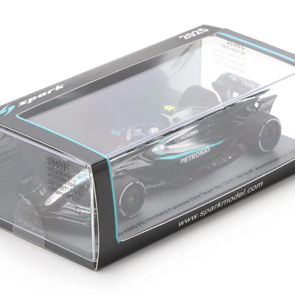 Mercedes F1 Team Spark Model Kimi Antonelli Azerbaijan GP 1/43 Scale Model Car 2025