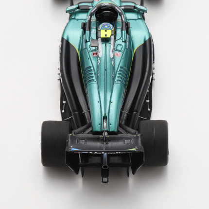 Aston Martin F1 Team Spark Model Fernando Alonso Hungarian GP 1/43 Scale Model Car 2025