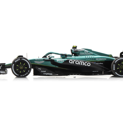 Aston Martin F1 Team Spark Model Fernando Alonso Hungarian GP 1/43 Scale Model Car 2025