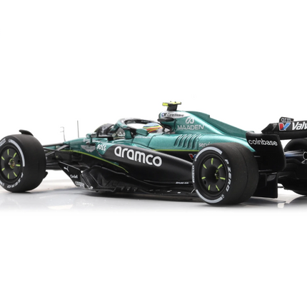 Aston Martin F1 Team Spark Model Fernando Alonso Hungarian GP 1/43 Scale Model Car 2025