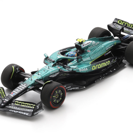 Aston Martin F1 Team Spark Model Fernando Alonso USA GP 1/43 Scale Model Car 2025