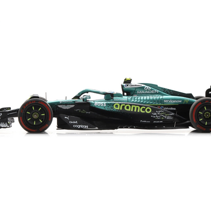 Aston Martin F1 Team Spark Model Fernando Alonso USA GP 1/43 Scale Model Car 2025