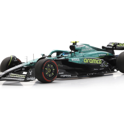 Aston Martin F1 Team Spark Model Fernando Alonso USA GP 1/43 Scale Model Car 2025