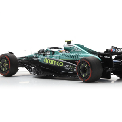 Aston Martin F1 Team Spark Model Fernando Alonso USA GP 1/43 Scale Model Car 2025