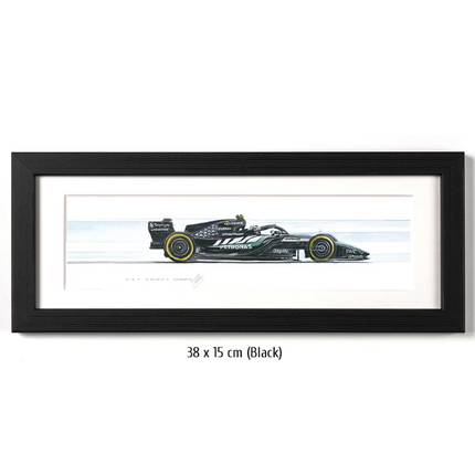 Mercedes AMG Petronas F1 Limited Edition 2026 Racing Car Framed Print Artwork