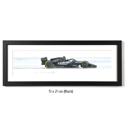 Mercedes AMG Petronas F1 Limited Edition 2026 Racing Car Framed Print Artwork