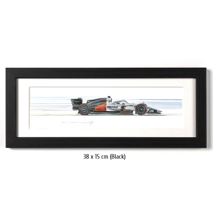 Audi F1 Limited Edition 2026 Racing Car Framed Print Artwork