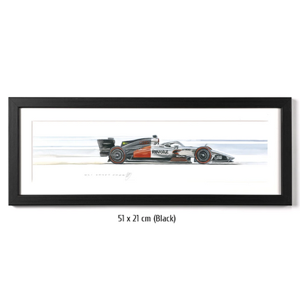 Audi F1 Limited Edition 2026 Racing Car Framed Print Artwork