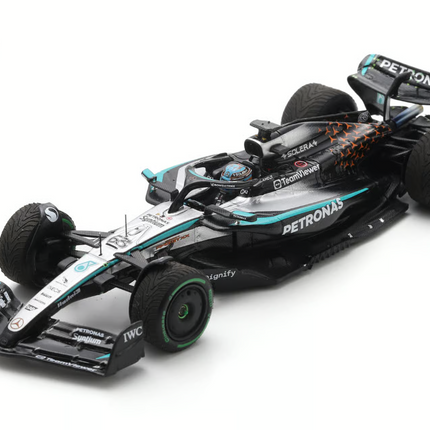 Mercedes AMG Petronas F1 George Russell Silverstone GP 1/43 Scale Model Racing Car 2025