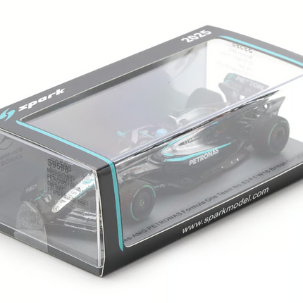 Mercedes AMG Petronas F1 George Russell Silverstone GP 1/43 Scale Model Racing Car 2025