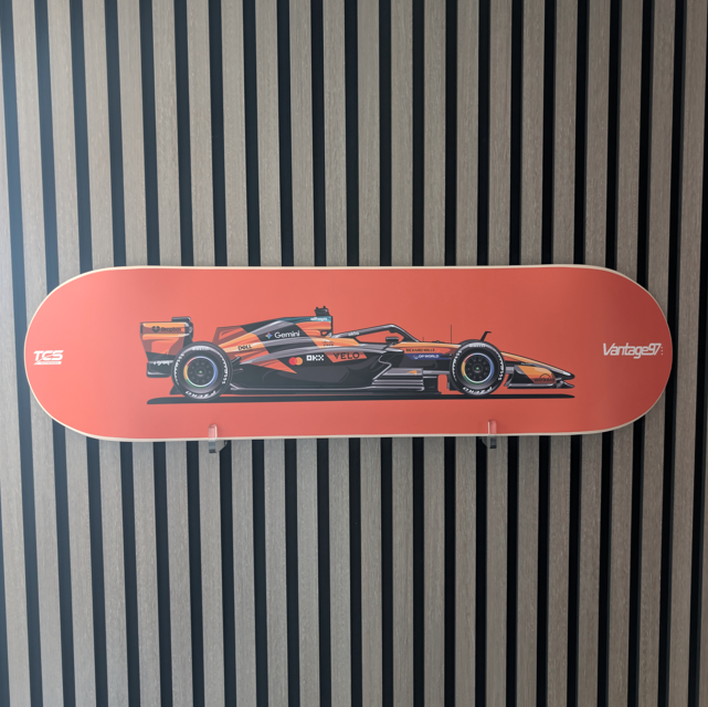 McLaren F1 Team Lando Norris Skateboard Deck