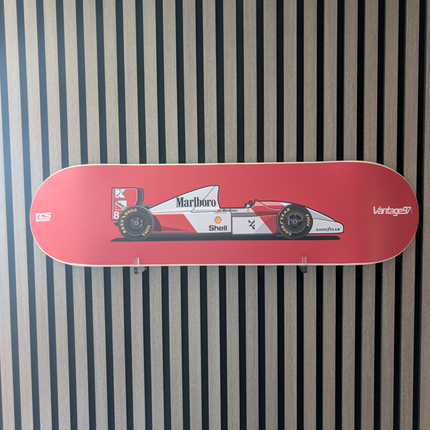 McLaren F1 Team Ayrton Senna Skateboard Deck