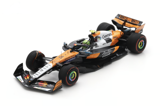 McLaren F1 Team Spark Model Lando Norris USA GP 1/43 Scale Model Car 2025
